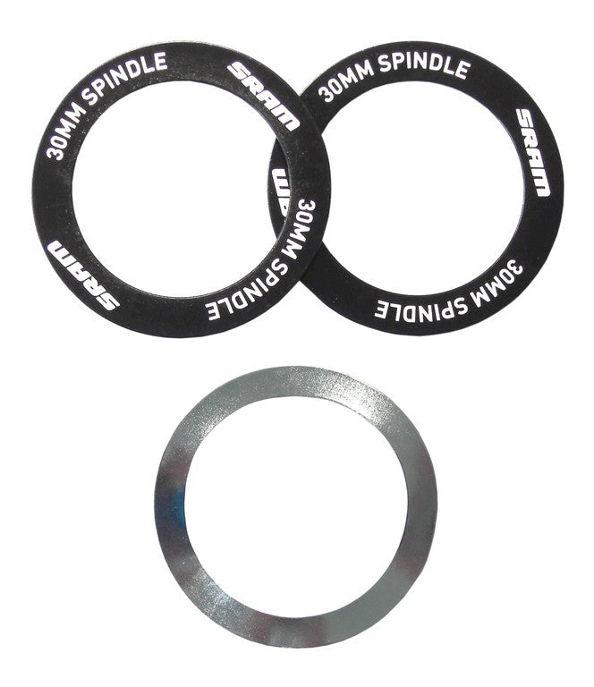 Conjunto de protector de pedalier y arandela ondulada, amortiguador BB30