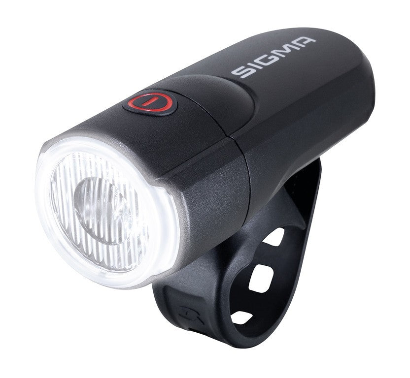 Luce LED a batteria SIGMA Aura 30 30 Lux, con supporto manubrio