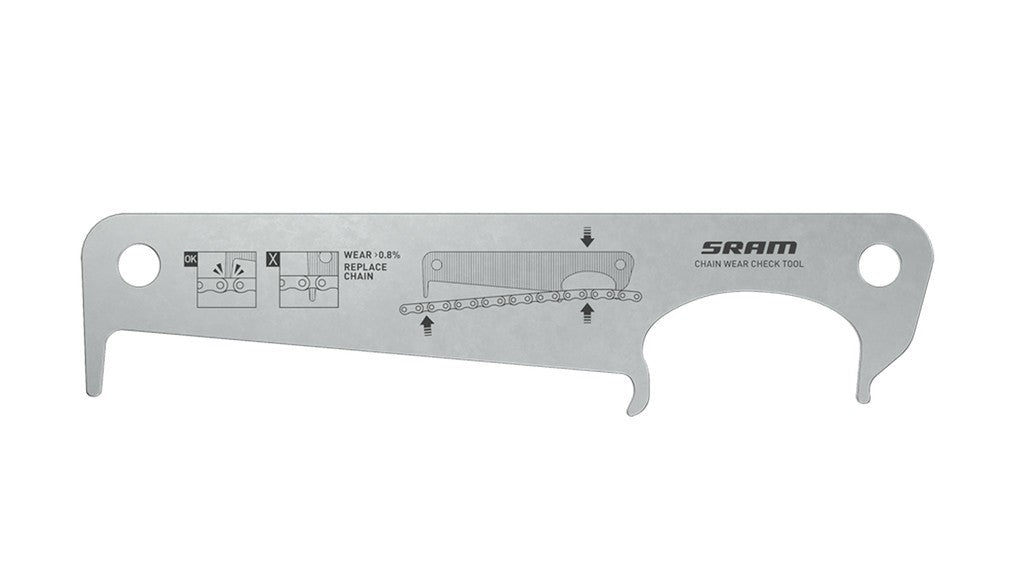 Chain Wear Check Tool SRAM per catene usura 0,8%