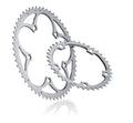 Miche Supertype Kettenblatt BCD 135CA, 39 Zähne, silber, 9/10-fach, Campagnolo