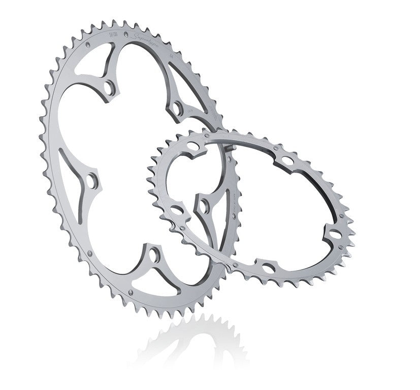 Miche Supertype Kettenblatt BCD 135CA, 39 Zähne, silber, 9/10-fach, Campagnolo