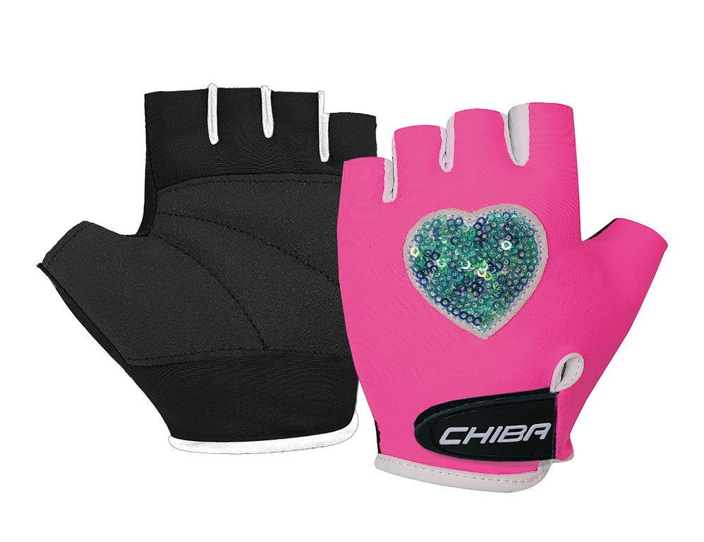 Chiba Cool Kids Handschuhe in Herz-/Rosa-Optik, Größe S/4