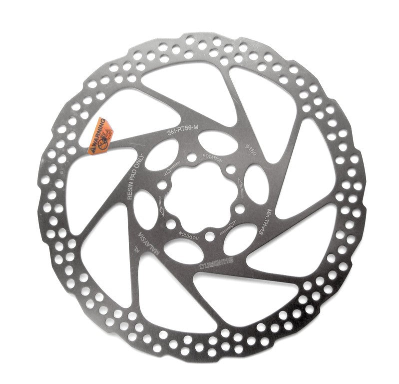 Disco freno Shimano Deore SM-RT56 M 180mm, 6 fori