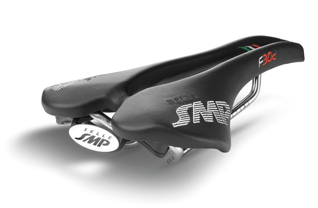 Sillín Selle SMP F30 C, negro, unisex, 249 x 150 mm, aprox. 280 g
