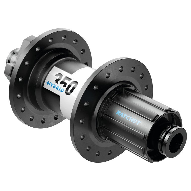 Buje híbrido MTB RP DT Swiss 350 DB 148/12 mm TA Boost, 32 f, IS 6-b, Shim.St