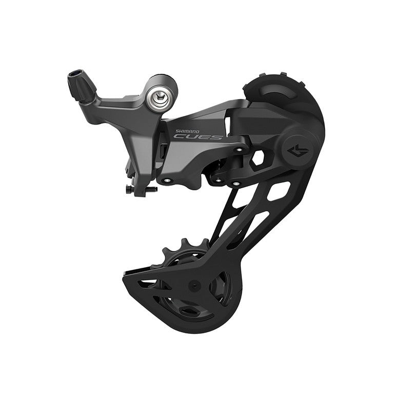 Shimano Cues RD-U6020-10 10-fach Schaltwerk, Shadow, langer Käfig, Größe 11-39