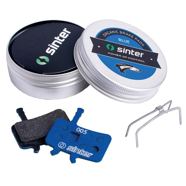 Pastiglia freno a disco Sinter 005 Avid organica, E-Bike, blu, UDV=1 paio