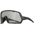 Alpina Rocket V Sonnenbrille, schwarz, klare Gläser, Kat. 3