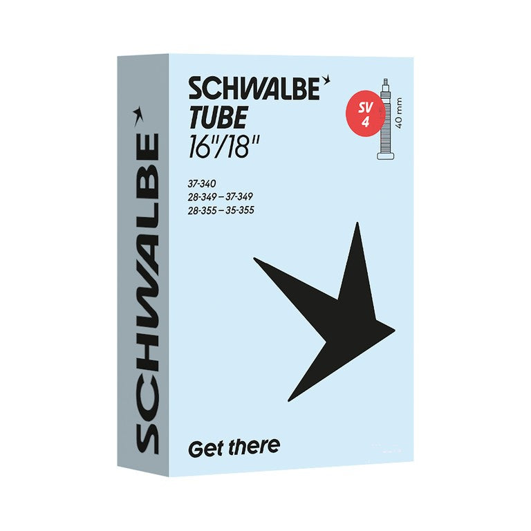Cámara de aire Schwalbe VP 4 16/18x1 1/8-1 3/8" 28/37-340/355 VP 40 mm