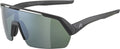 Gafas deportivas Alpina Turbo HR Q-Lite, negro mate, lente plateada espejada, cat. 3