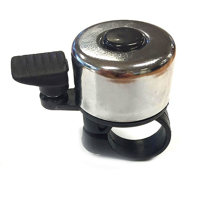 Timbre de bicicleta Babboe plateado/negro
