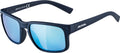 Alpina Kosmic Sonnenbrille, mattes Mitternachtsblau, verspiegelte blaue Gläser, Kat. 3