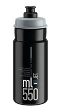 Borraccia Elite Jet 550ml, nero/grigio, polietilene
