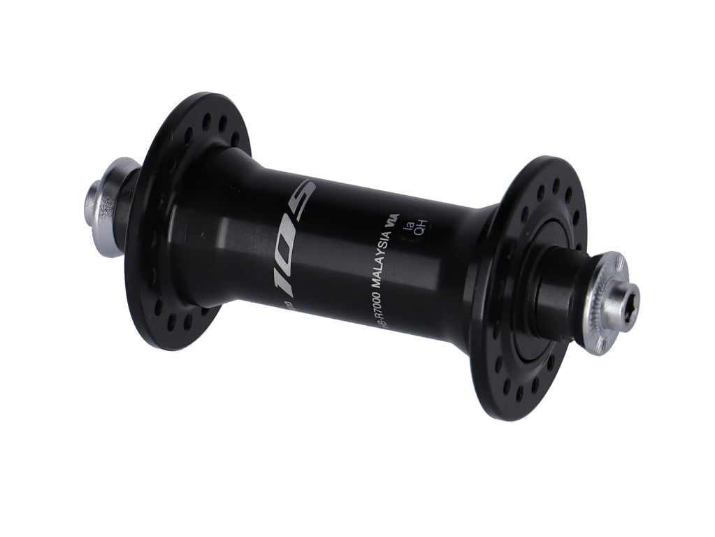 Mozzo RA Shimano 105 HBR7000BL 100mm, 32 fori, nero, sg.rap.