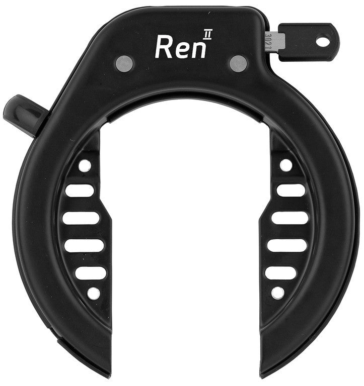 Lucchetto telaio Axa Ren II nero, 71mm, per montaggio telaio