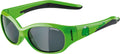 Alpina Flexxy Kinder-Sonnenbrille, grün/dino, schwarze Gläser, Kat. 3