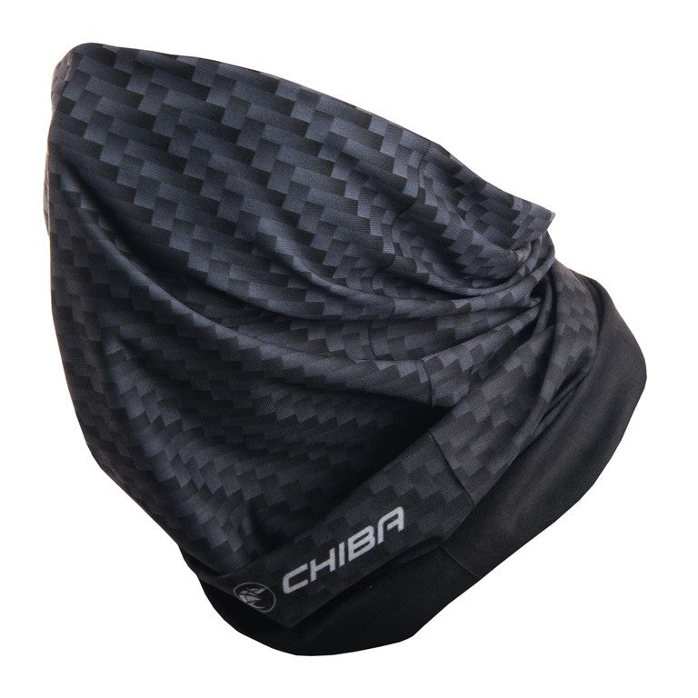 Chiba Multifunktionstuch, Sommer Carbon/Schwarz