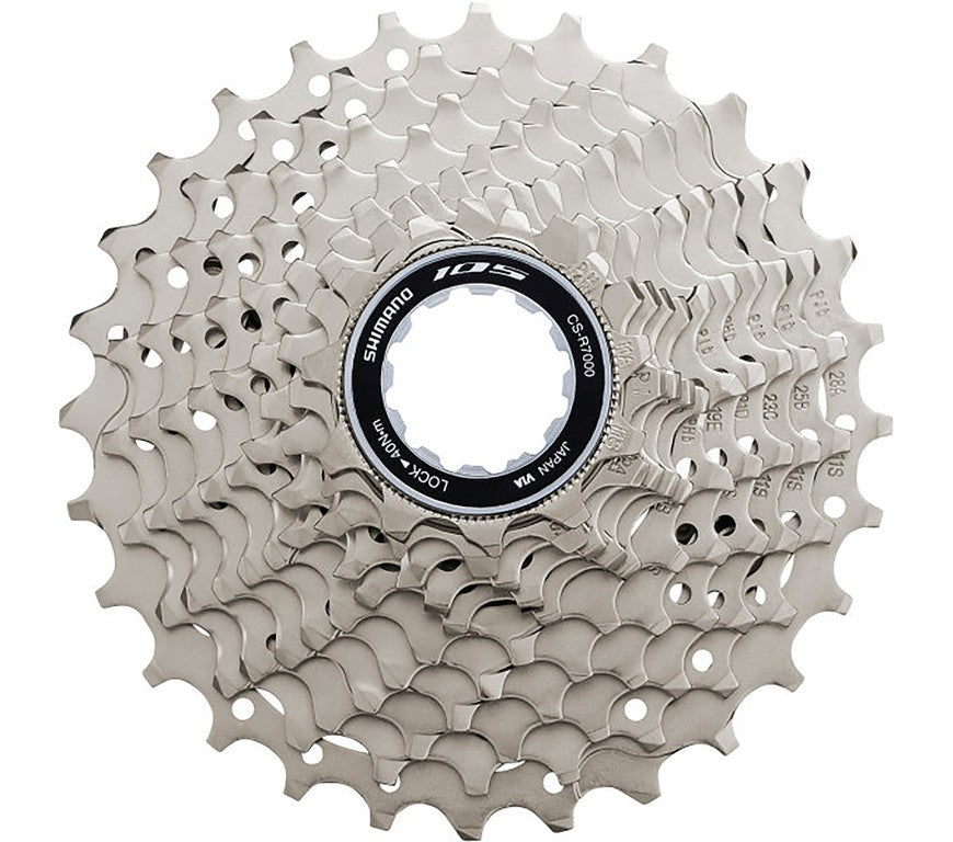 Juego de piñones Shimano 105 CS-R7000 de 11 velocidades: 11-12-13-14-15-17-19-21-24-27-30