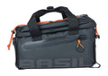 Basil Miles Planen-Gepäcktasche, Schwarz/Orange, 32 x 20 x 20,5 cm, 7 l