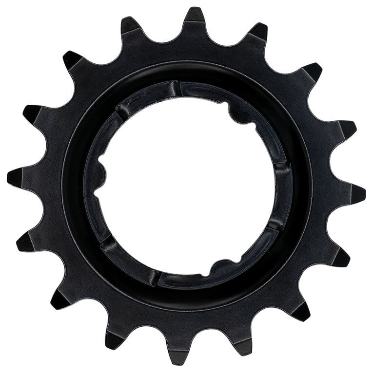 Pignone e-bike KMC per Shimano 1/2" x 3/32", 16 denti, nero