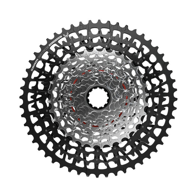 Pacco pignoni SRAM XS-1275 T-Type 12vel, 10-52 denti, XD-Body, nero