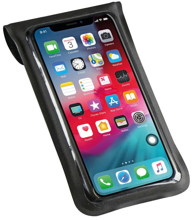 Custodia smartphone KLICKfix Light S nero,10x17cm,65g,adatt. Quad Mini