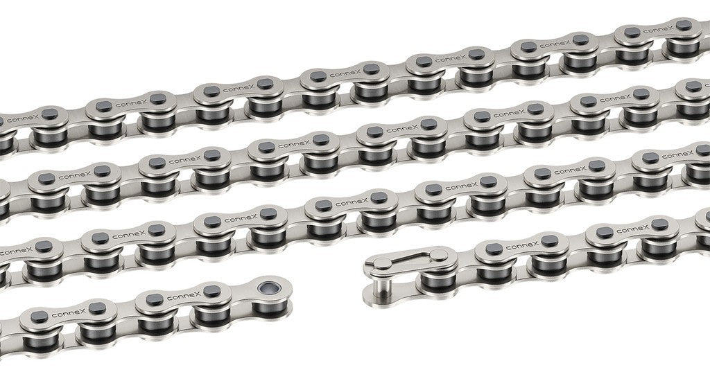 Catena Wippermann Connex 108 1/2" x 1/8", 112 maglie,nichel, BMX