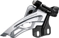 Umwerfer vorne: Deore Front Pull FDM6000E6 SideSwing, 66–69°, 3x10-fach. E-Typ