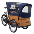 Copertura antipioggia Babboe blu, per Curve, Docril