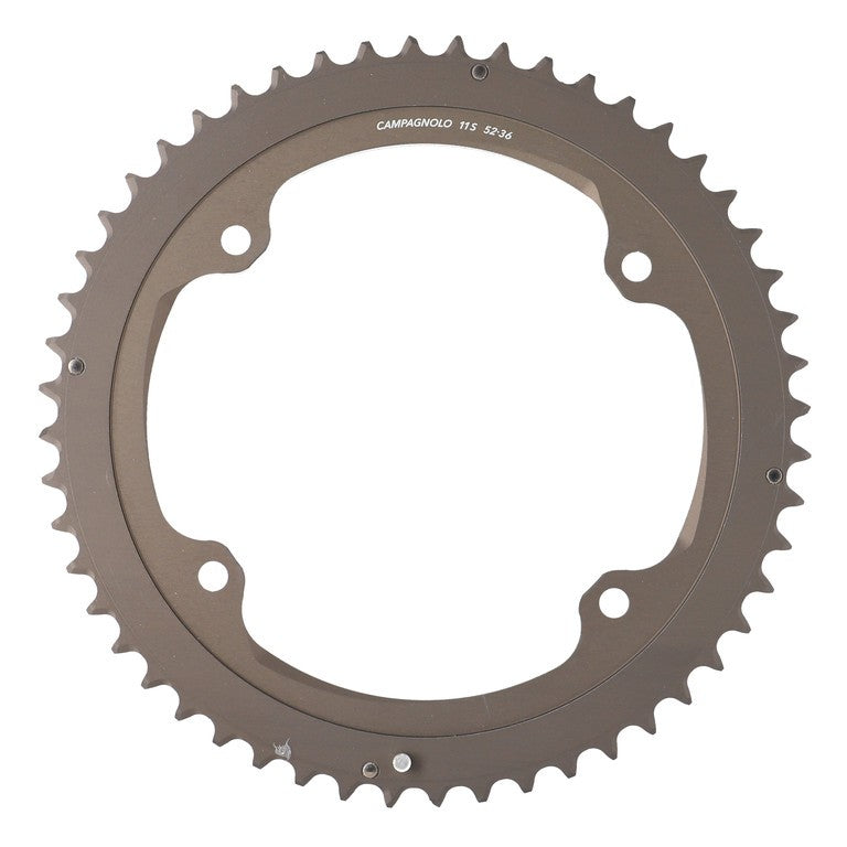 Corona Campagnolo H11 145mm, 52d, gr,4 bracci, est., 2x11vel.