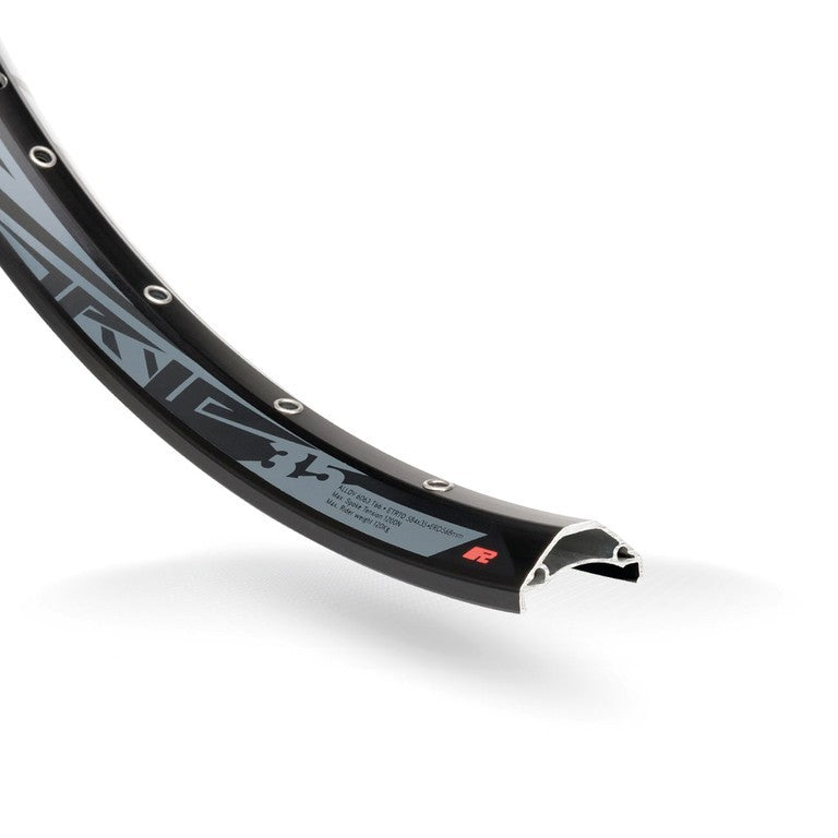 Rodi TRYP35 DB 27,5"-Felge, schwarz, 32 Loch, 584-35, LV 8,5 mm