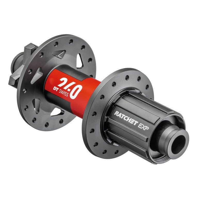 Mozzo RP DT Swiss 240 EXP MTB DiscBrake 142/12mm TA, 28 f., IS 6-b., Shim. Light