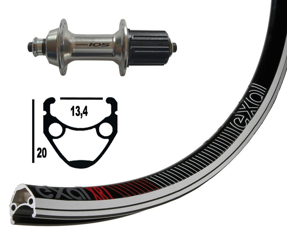 RP 13-622 105 10/11speed. arg. sg.rap.32f. Exal