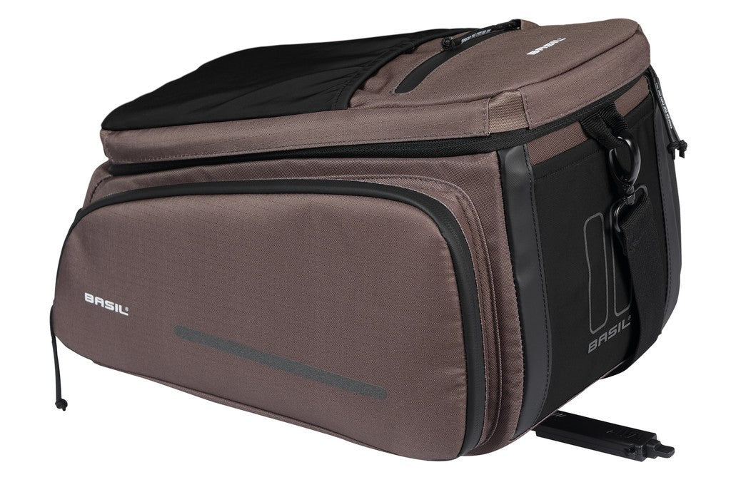 Borsa portapacchi Basil Move MIK marrone, 10-26l