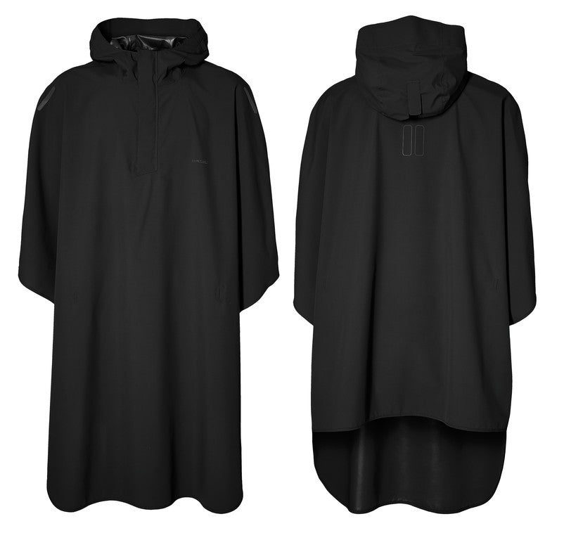 Poncho antipioggia Basil Hoga jet black, t. unica, unisex