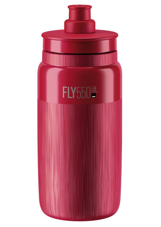 Elite Fly Tex 550ml Wasserflasche, Amaranth