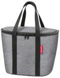 Bolsa térmica KLICKfix para cesta de mano Twist Silver, 34 x 26 x 25 cm, 16 l, 360 g