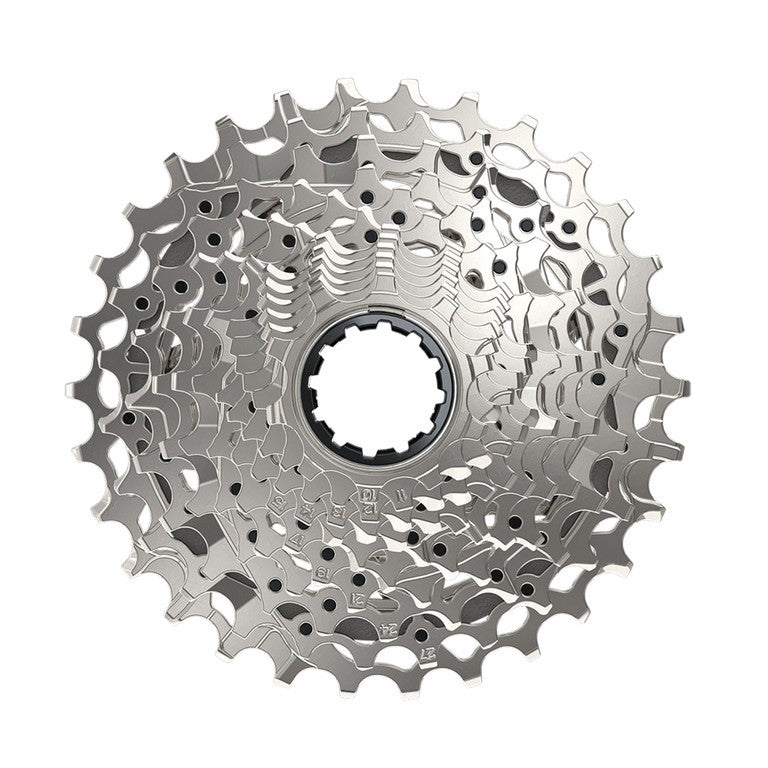 Cassette SRAM XG-1250 XDR de 12 velocidades, 10-30 dientes, cuerpo XDR, plateado
