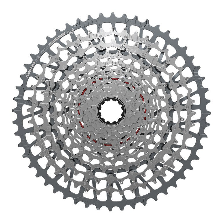 Cassetta Sram XG-1275 T-Type Eagle 12 vel, 10-52 denti, argento, SRAM XD