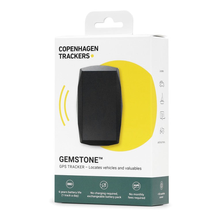 GPS-Tracker Copenhagen Gemstone Black, ohne Fahrradhalterung