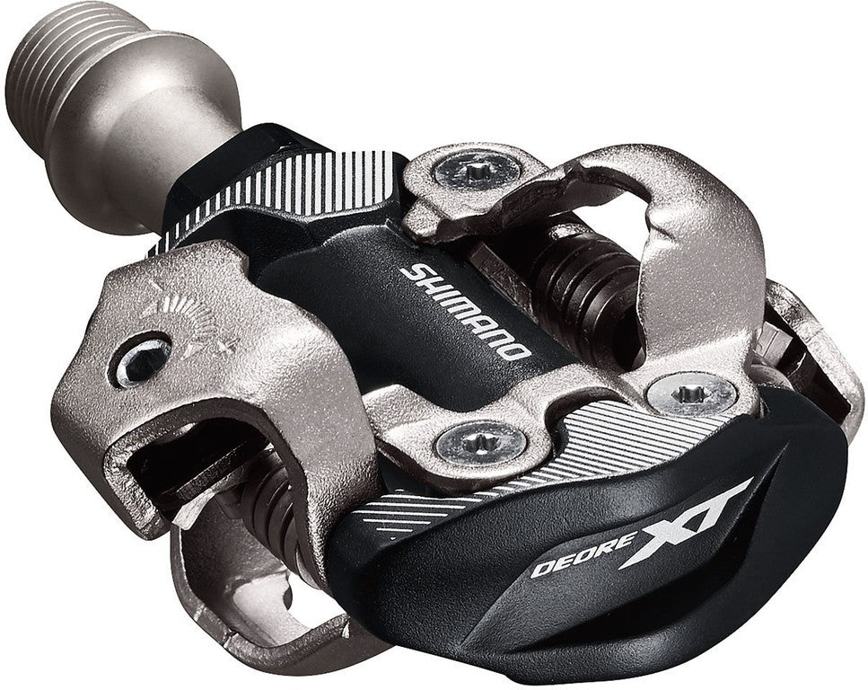 Shimano XT PD-M8100 SPD MTB-Pedal, Schwarz, 9/16", doppelseitig
