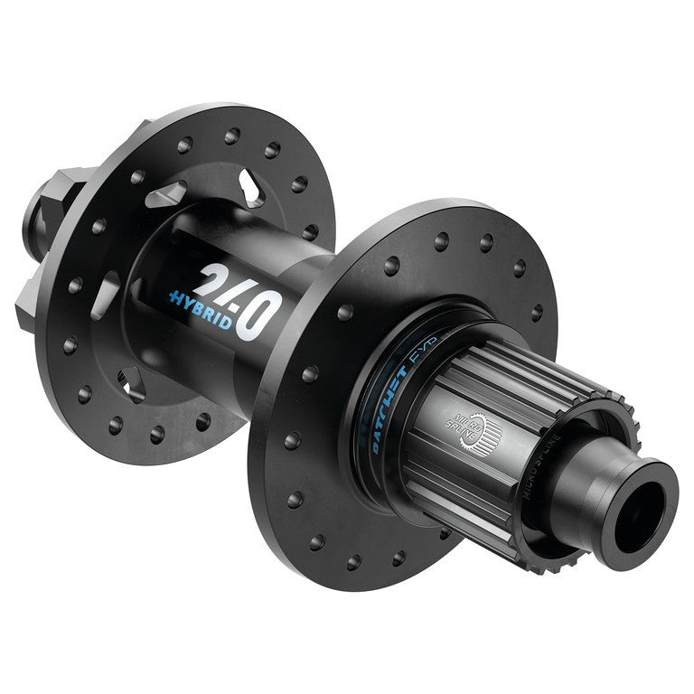 RP DT Swiss 240 Hybrid MTB DB 148/12 mm, buje TA Boost, rueda de 32, IS 6-b, Shim.12