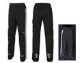 Pantaloni antipioggia Basil Skane HiVis jet black, t. XXLong, uomo