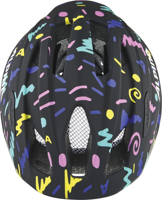 Casco de bicicleta Alpina Pico, negro cilantro, brillante, talla 50-55 cm