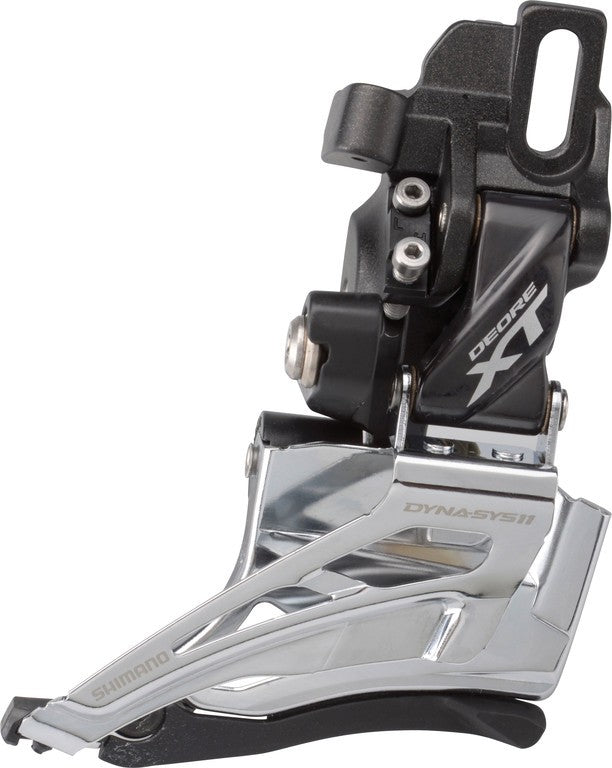 Umwerfer vorne Shimano XT Top Pull FD-M8025 Top Swing, 66-69°, 2x11-fach, Direktmontage.
