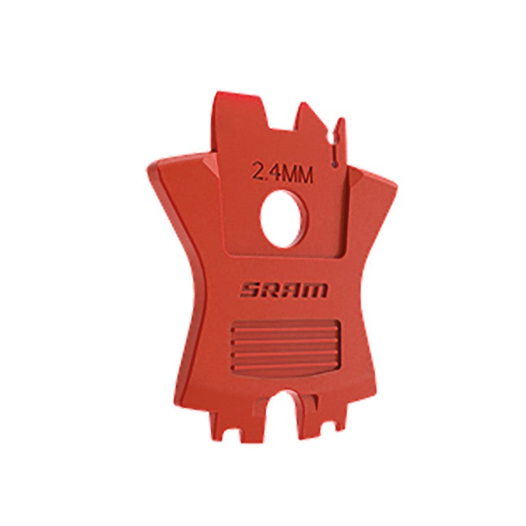 Divaric. pastiglie freno SRAM 2.4 mm p. eTap/S900 in un 1 pezzo, 2 pezzi