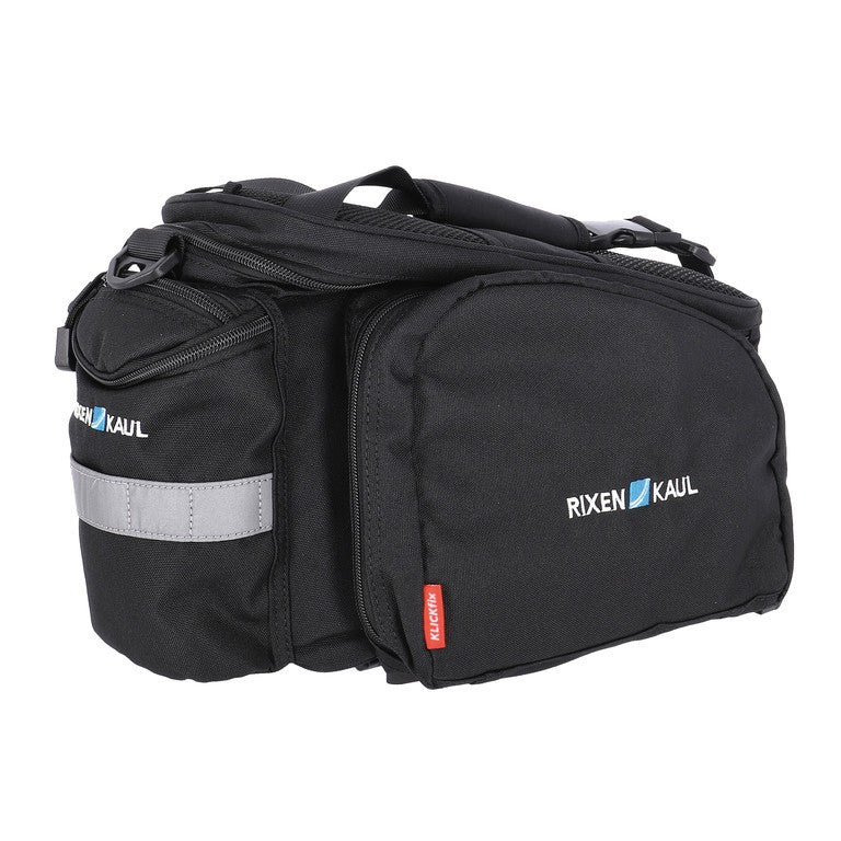 KLICKfix Rackpack 2+ Fahrradtasche, schwarz, 30 x 35 x 43 cm, 12–16 l, 900 g