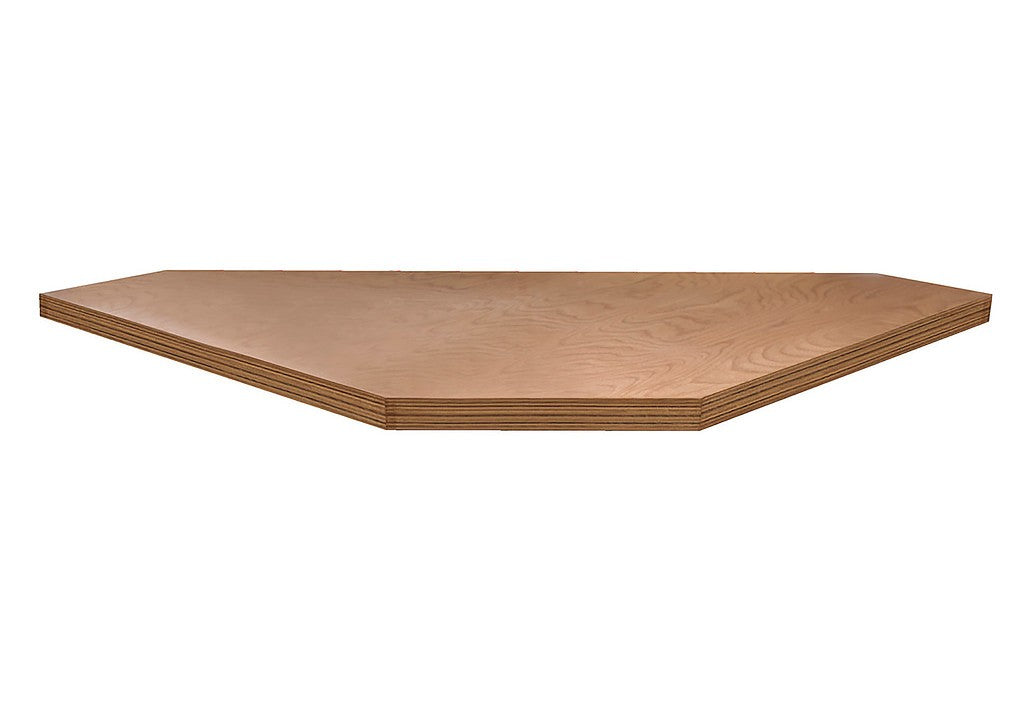 Piano di lavoro ad angolo Unior piano in legno di faggio, 990TW1