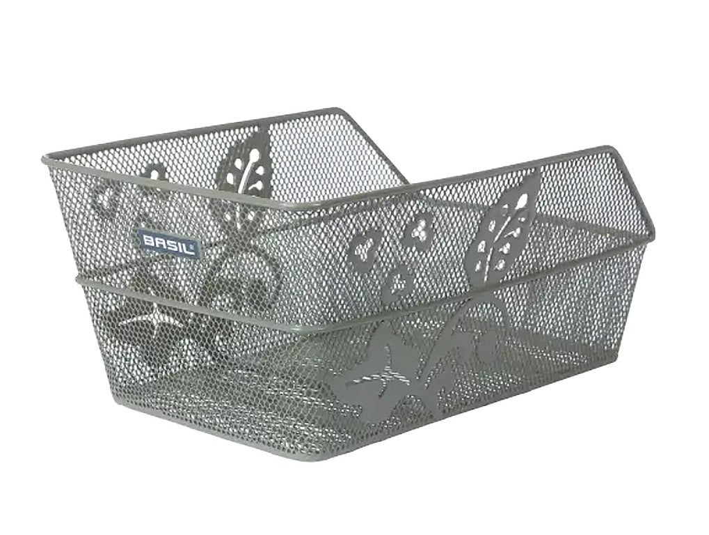 Basil Cento Blumenkorb, 38x24x11cm, Grün, engmaschig
