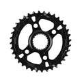 Plato Shimano Deore XT 36 dientes, montaje directo, 36 dientes, negro, todos los modelos, 2x12 velocidades